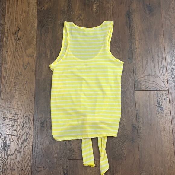 Maison Jules striped tie front tank top - Picture 4 of 5